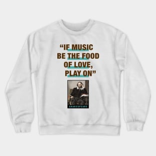 William Shakespeare Crewneck Sweatshirt